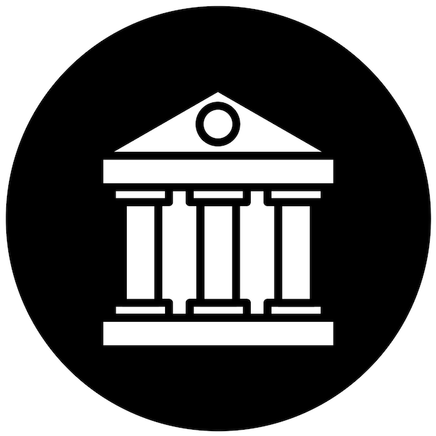 Estilo de icono de diseño vectorial de la cancha