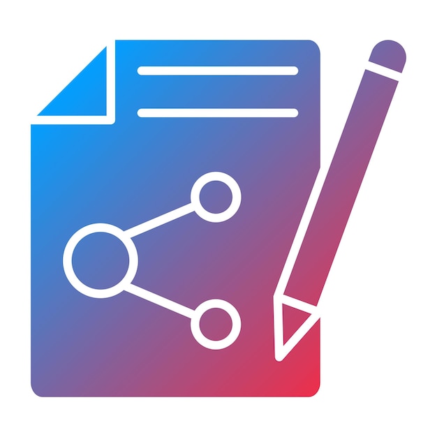 Estilo de icono de diseño vectorial para compartir contenido