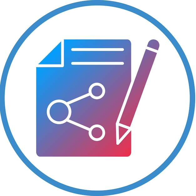 Estilo de icono de diseño vectorial para compartir contenido