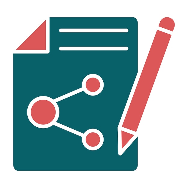 Estilo de icono de diseño vectorial para compartir contenido