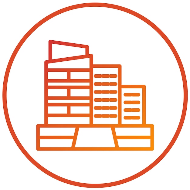 Estilo de icono de diseño vectorial de construcción