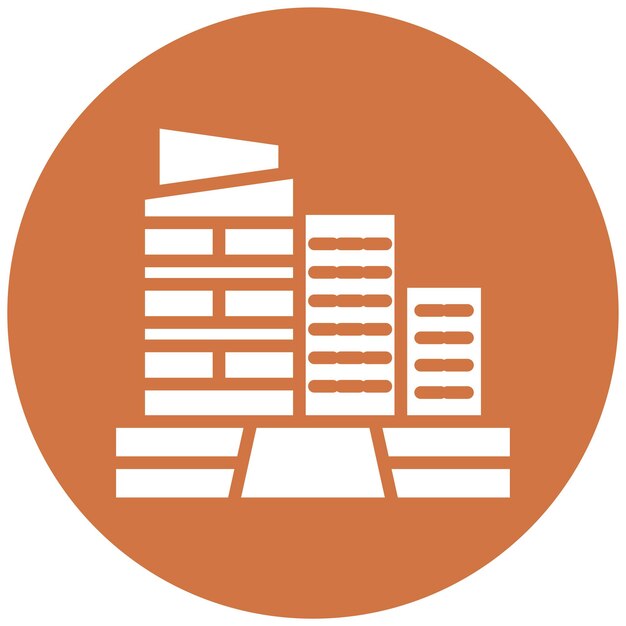 Estilo de icono de diseño vectorial de construcción