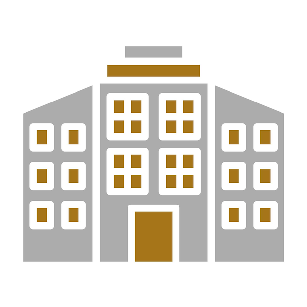 Estilo de icono de diseño vectorial de construcción
