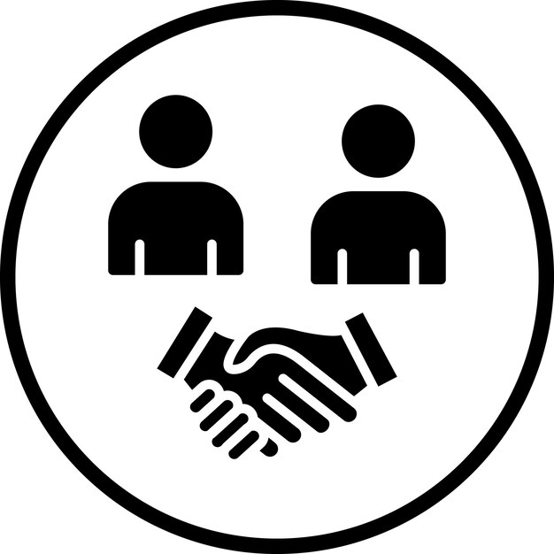 Estilo de icono de diseño vectorial Crm