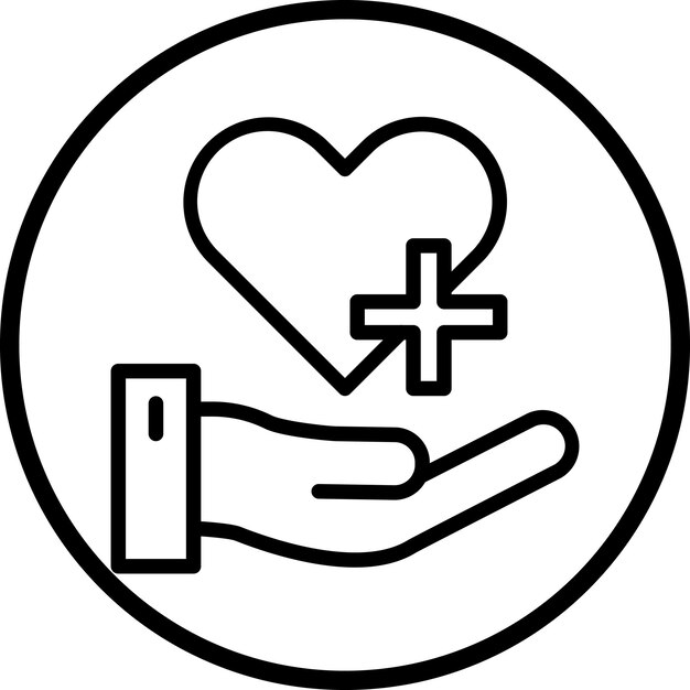 Estilo de icono de diseño vectorial para el cuidado de la salud
