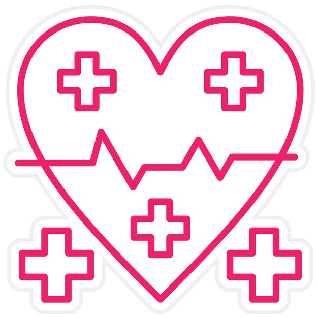 Estilo de icono de diseño vectorial para el cuidado de la salud