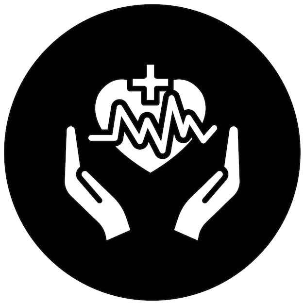 Estilo de icono de diseño vectorial para el cuidado de la salud