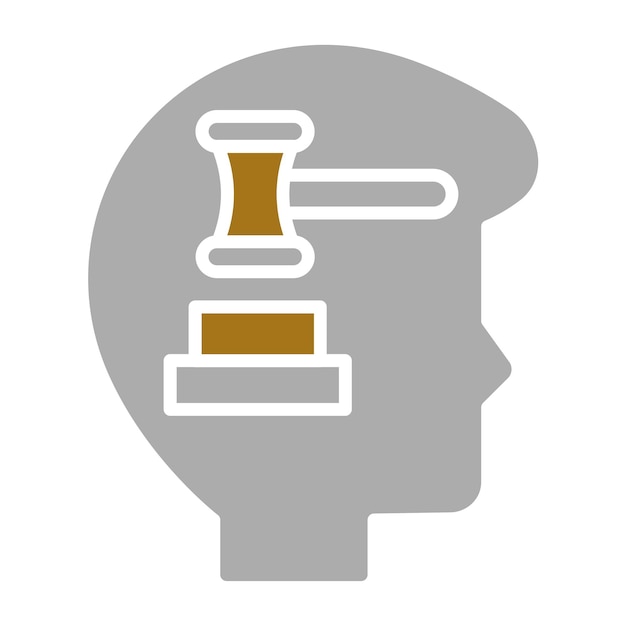 Estilo de icono de diseño vectorial culpable