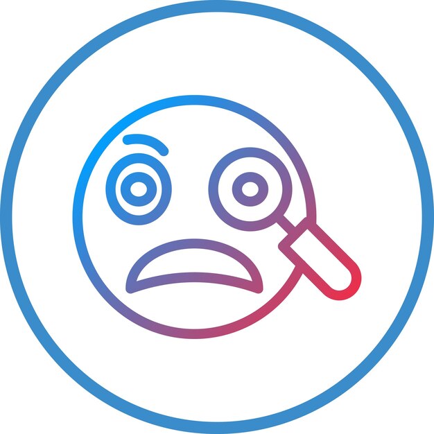 Estilo de icono de diseño vectorial de detective