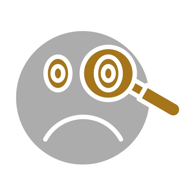 Estilo de icono de diseño vectorial de detective
