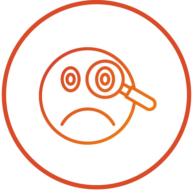 Estilo de icono de diseño vectorial de detective