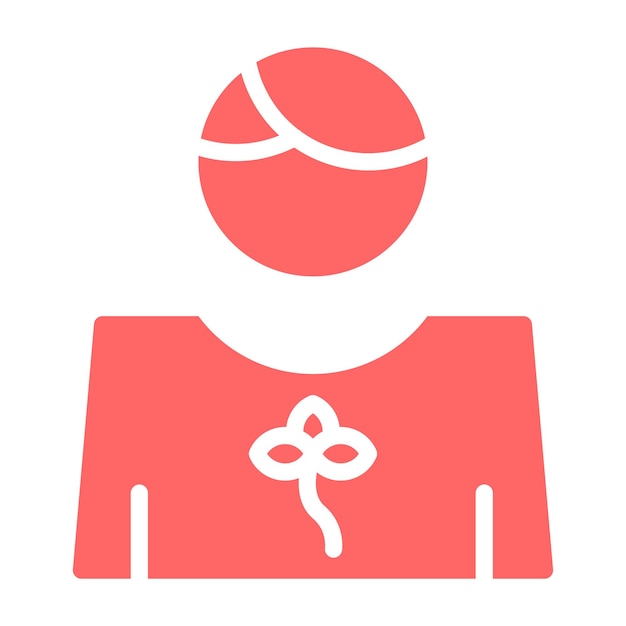 Estilo de icono de diseño vectorial Eco Volunteer