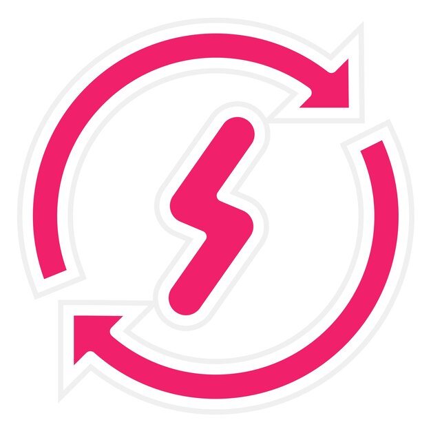 Estilo de icono de diseño vectorial ecoeficiente