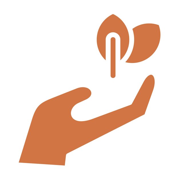 Estilo de icono de diseño vectorial ecológico