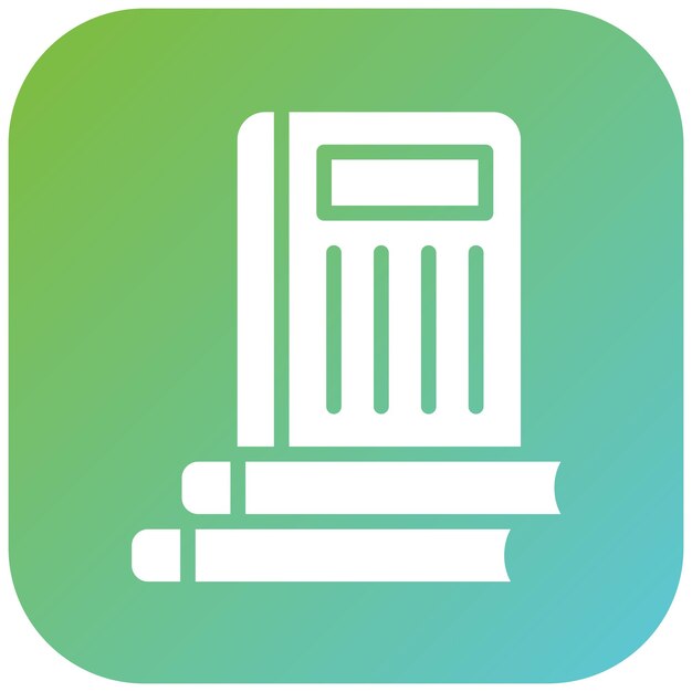 Estilo de icono de diseño vectorial para educación