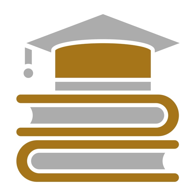 Estilo de icono de diseño vectorial para educación