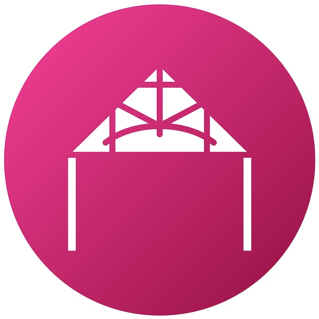 Estilo del icono de diseño vectorial de la estructura