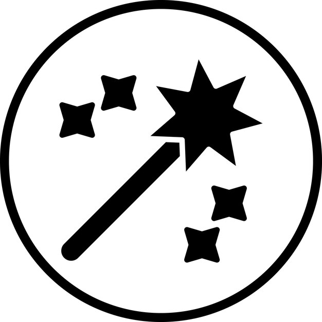 Estilo de icono de diseño vectorial de fantasía