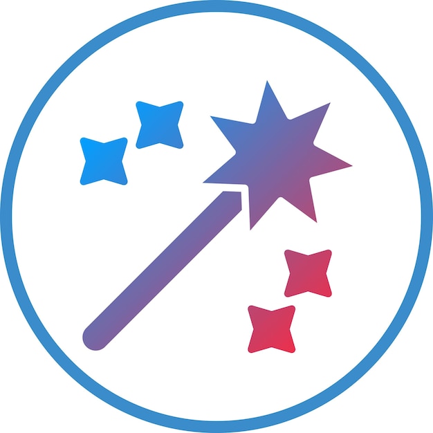 Estilo de icono de diseño vectorial de fantasía