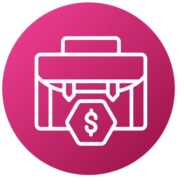 Estilo de icono de diseño vectorial de finanzas