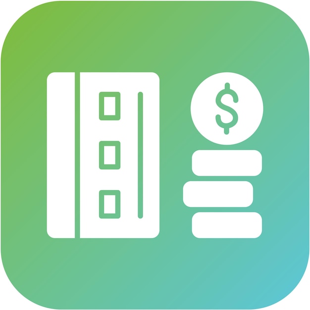 Estilo de icono de diseño vectorial de finanzas