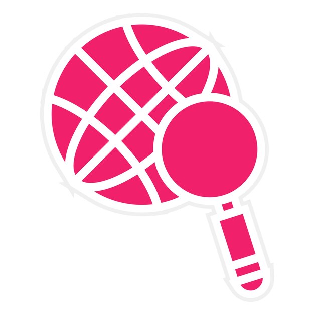 Estilo de icono de diseño vectorial de geología