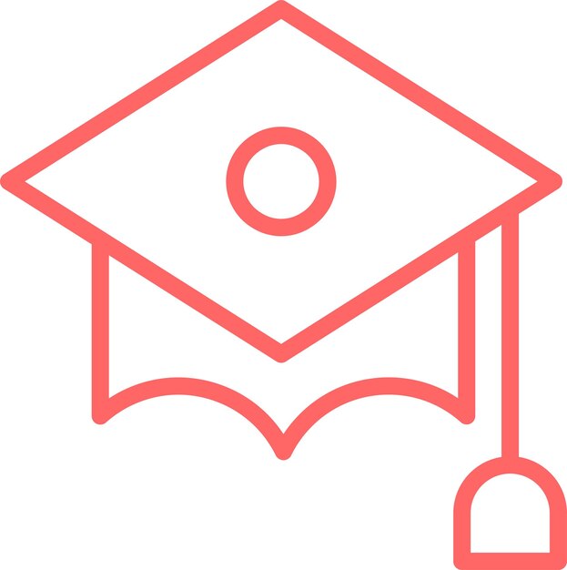 Estilo del icono de diseño vectorial Grad