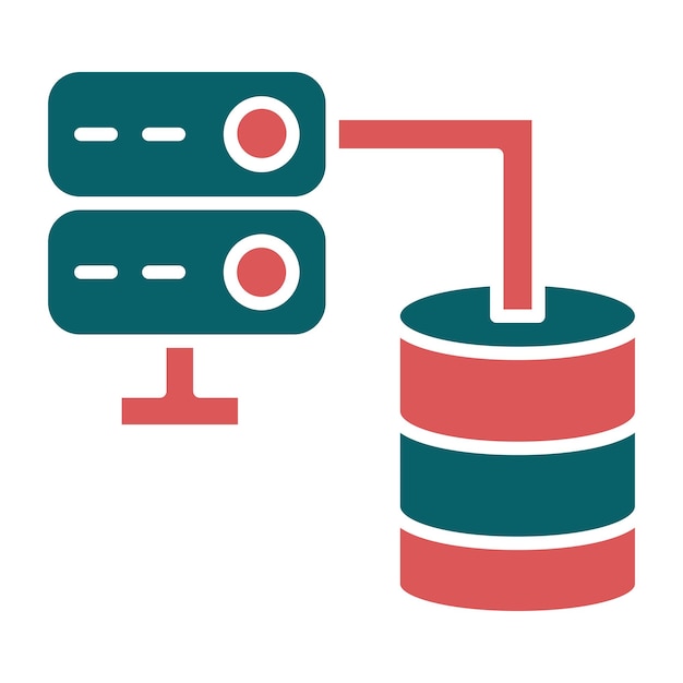 Estilo de icono de diseño vectorial de grandes datos