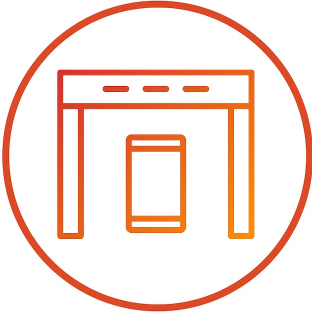 Estilo del icono de diseño vectorial de holoportación