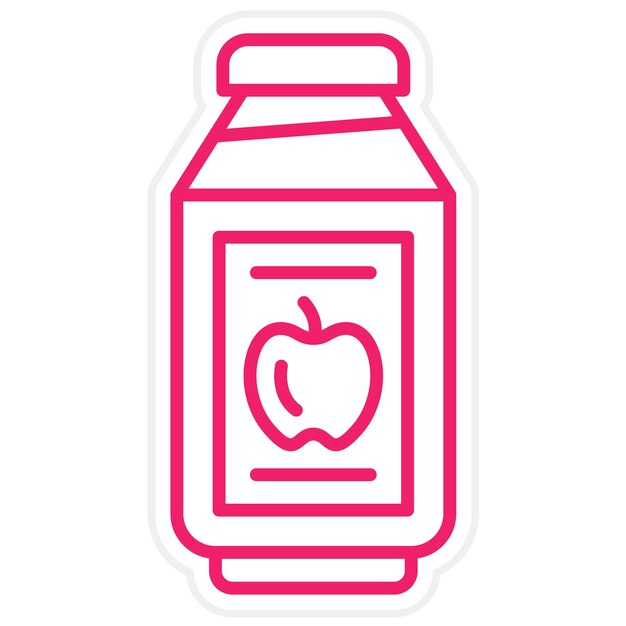 Estilo de icono de diseño vectorial de Jam