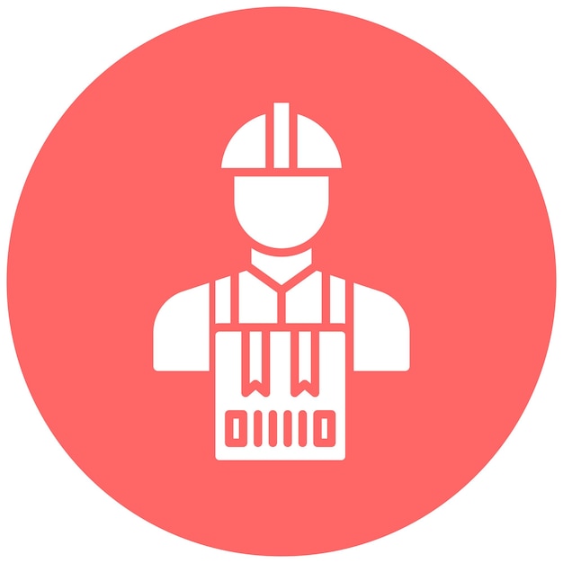Estilo del icono de diseño vectorial de Lumper