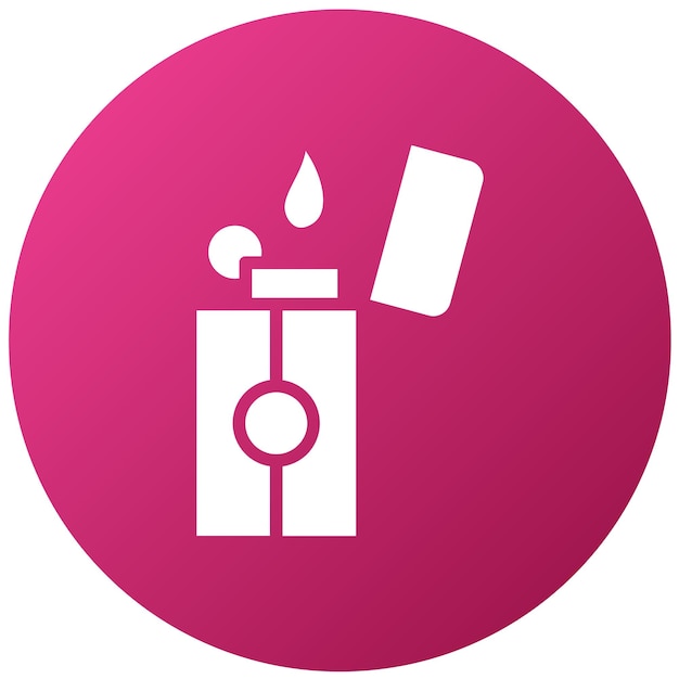 Estilo de icono de diseño vectorial más ligero