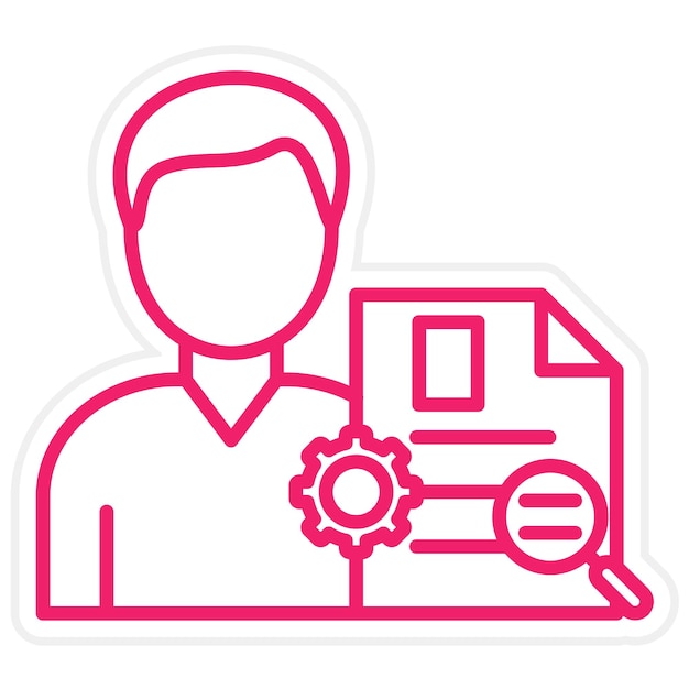 Estilo de icono de diseño vectorial del mercado primario