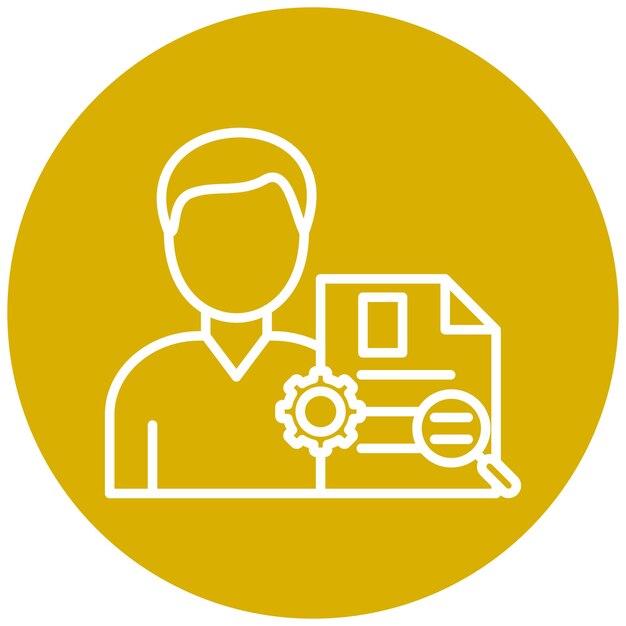 Estilo de icono de diseño vectorial del mercado primario