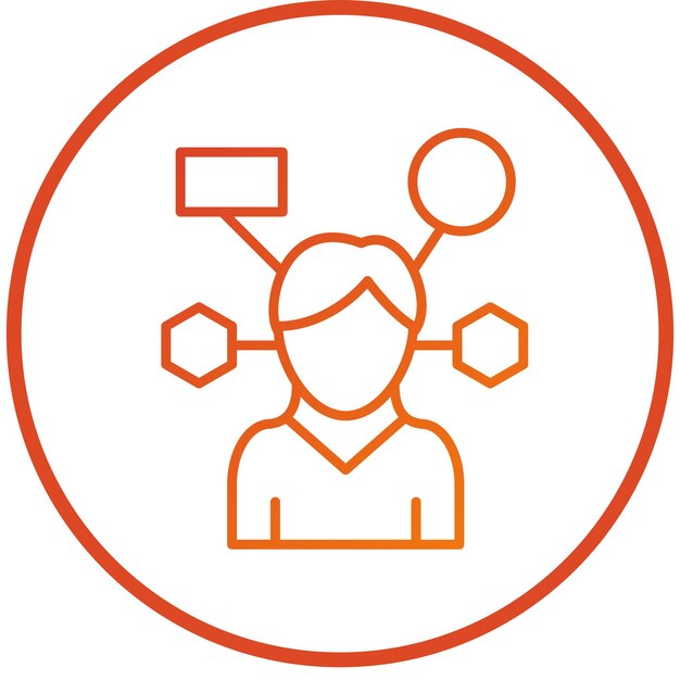 Estilo de icono de diseño vectorial para múltiples tareas