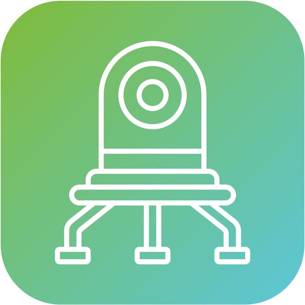 Estilo de icono de diseño vectorial de nanobots
