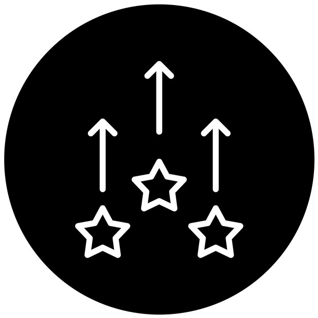 Estilo del icono de diseño vectorial de nivel superior