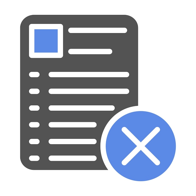 Estilo de icono de diseño vectorial no conforme