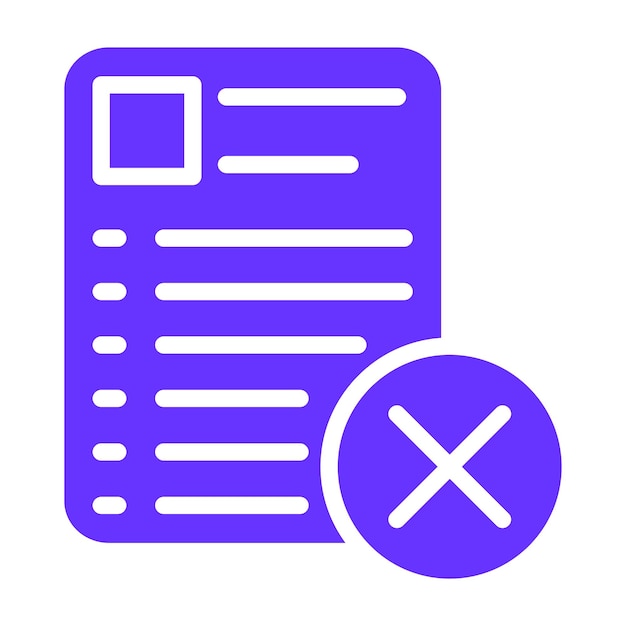 Estilo de icono de diseño vectorial no conforme