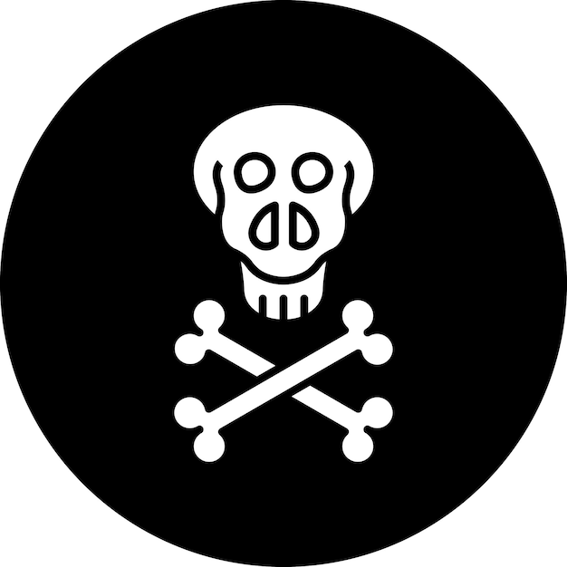 Estilo del icono de diseño vectorial de peligro