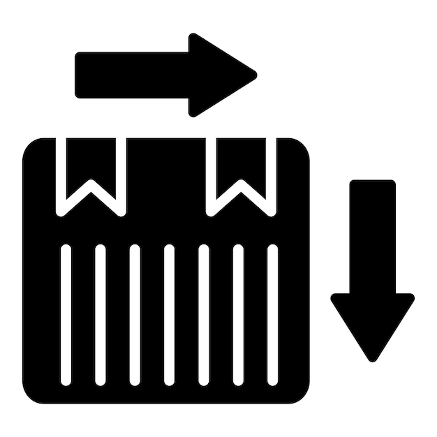 Estilo del icono de diseño vectorial primero