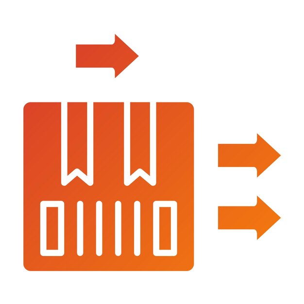 Estilo del icono de diseño vectorial primero