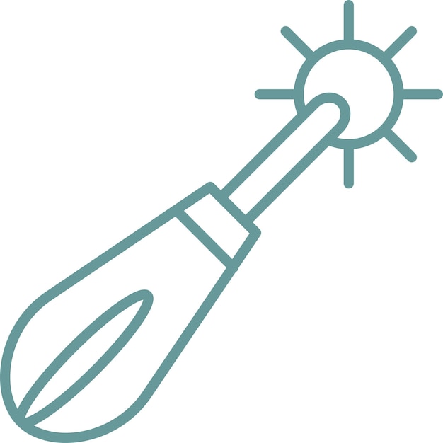 Estilo del icono de diseño vectorial de punto de sutura