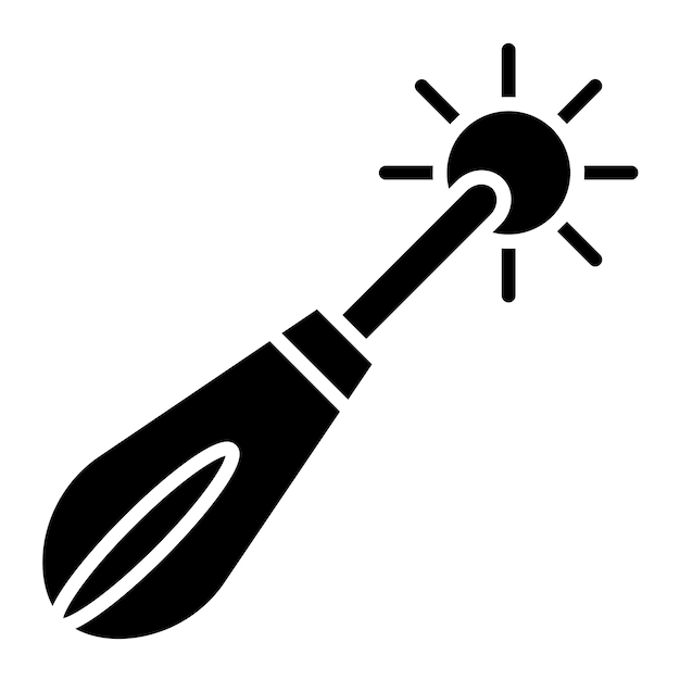 Estilo del icono de diseño vectorial de punto de sutura