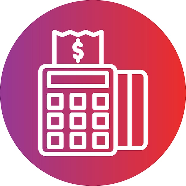 Estilo de icono de diseño vectorial de punto de venta