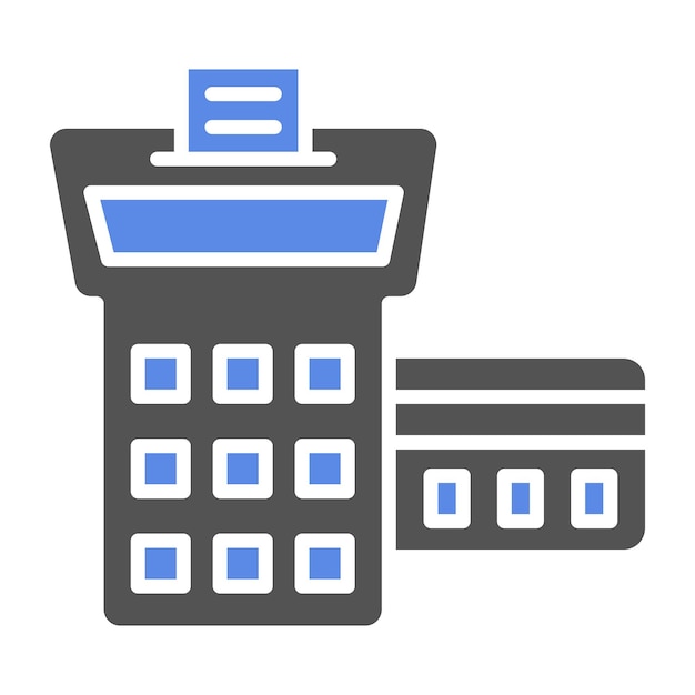 Estilo de icono de diseño vectorial de punto de venta