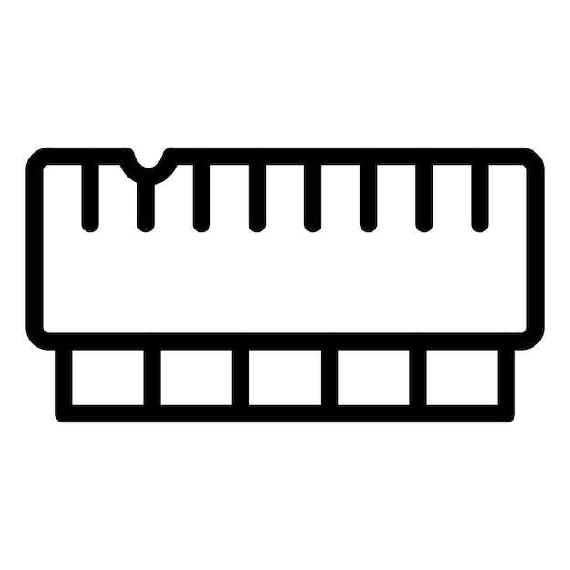 Estilo de icono de diseño vectorial de Ram