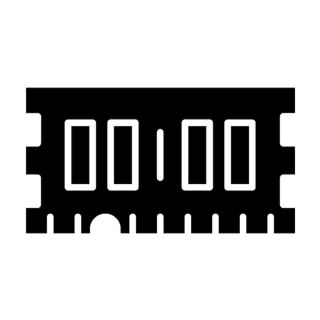 Estilo de icono de diseño vectorial de Ram