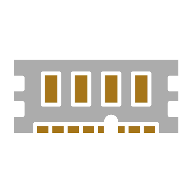 Estilo de icono de diseño vectorial de Ram