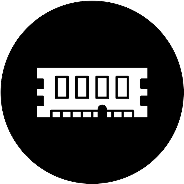 Estilo de icono de diseño vectorial de Ram